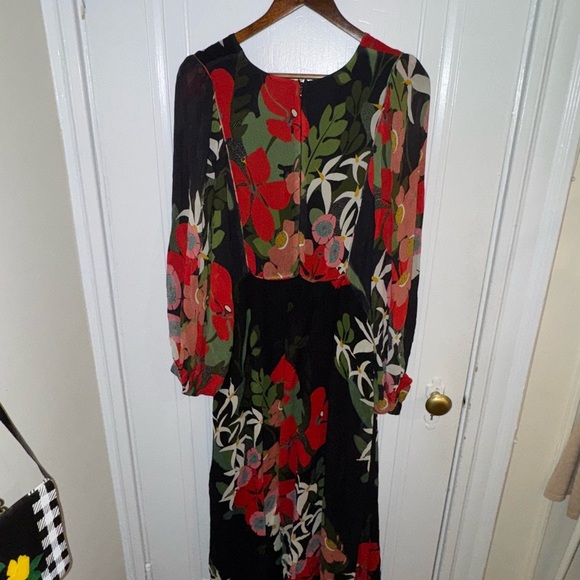 NWOT - FARM RIO Floral Maxi Dress - Picture 6 of 9